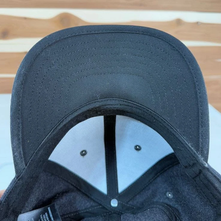 Harley Davidson Wool Blend Baseball Cap w/ Classic Bar&Shield Logo Orange Black - Image 4 of 4