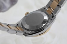 Rolex Datejust 31 mm Black Diamond Dial Sapphire & Diamond Two Tone Watch 7