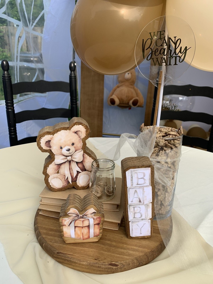 Stuffed Animal Teddy Bear Theme Baby Shower Decorations Teddy Bear