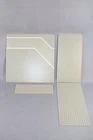 Lego Bundle 4 Grey Plates - Various Sizes Base Plates / Base Plate