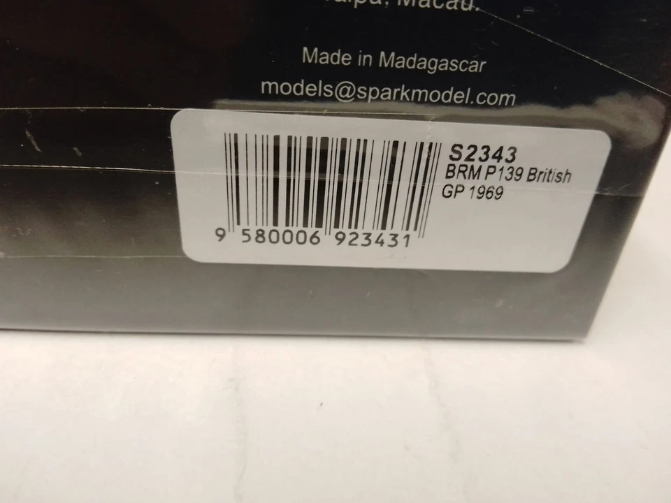 Spark Brm P139 #14 John Surtees British Gp 1969 1/43 S2343 Foto 3 de 3