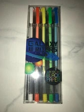 Galaxy Writers Gel Pens Set of 5 OOLY International Arrivals RARE SET 1.0mm nib 