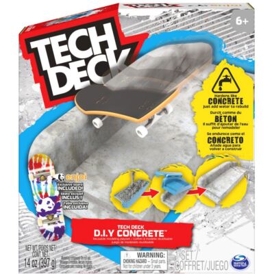 Tech Deck Beton Set zum Selbermachen