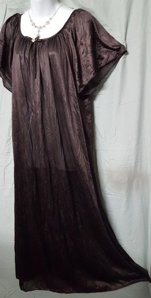 Only Necessities Nightgown  Long /Short Sleeve M L 1X 2X 3X 4X 5X 6X   - Image 3 of 4