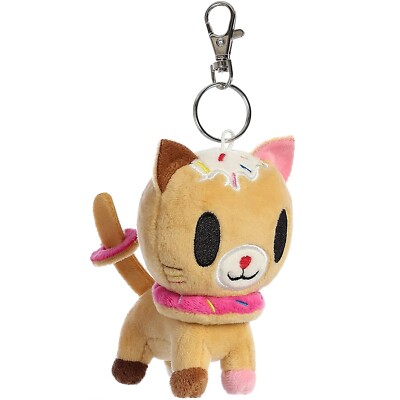 Tokidoki Schlüsselanhänger Keks Katze 11cm Plüsch Donutella 