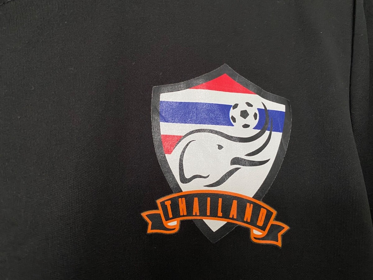 THAILAND NATIONAL TEAM YAMAHA BLACK FOOTBALL SHIRT JERSEY | eBay