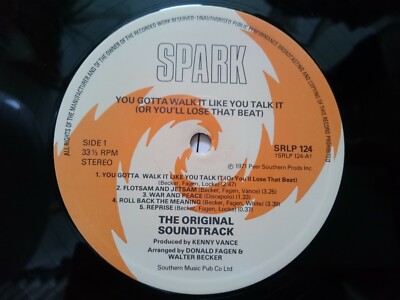 THE ORIGINAL SOUND TRACK = STEELY DAN Gotta Walk It Like You Talk