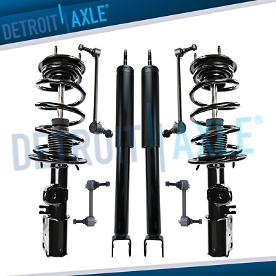 Front Struts & Springs + Rear Shock Absorbers + Sway Bars for 2013-2018 Flex MKT