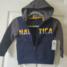 LITTLE BOYS' LOGO COLORBLOCK FULL-ZIP HOODIE L/G/G 6 