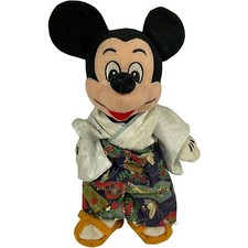 Disney 8" Mickey Mouse in Traditional Chinese Dress Bean Bag Beanie Plush