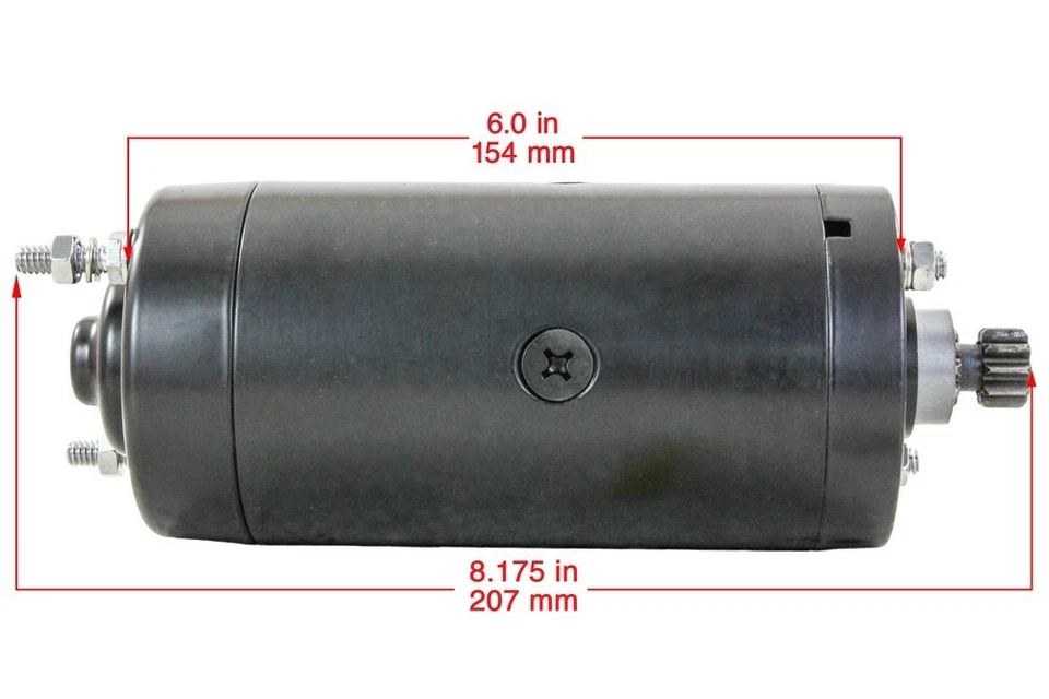 New Starter For Harley Davidson 1975-85 Xlh Xlch Sportster 1000Cc Prestolite - Image 4 of 4