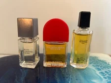 Lot of 3 Mini Fragrances Jean Louis Scherrer Scott McClintock Elizabeth Arden