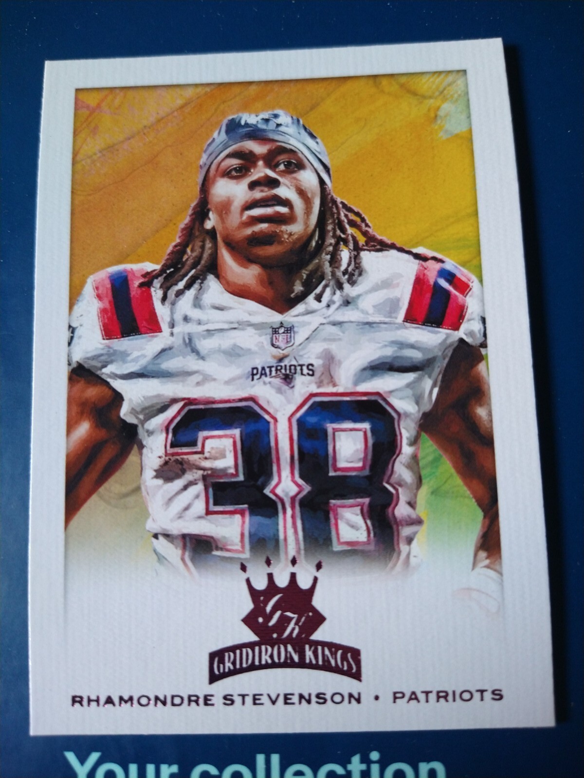 2021 Chronicles Gridiron Kings PINK Rhamondre Stevenson #GK-18 Patriots