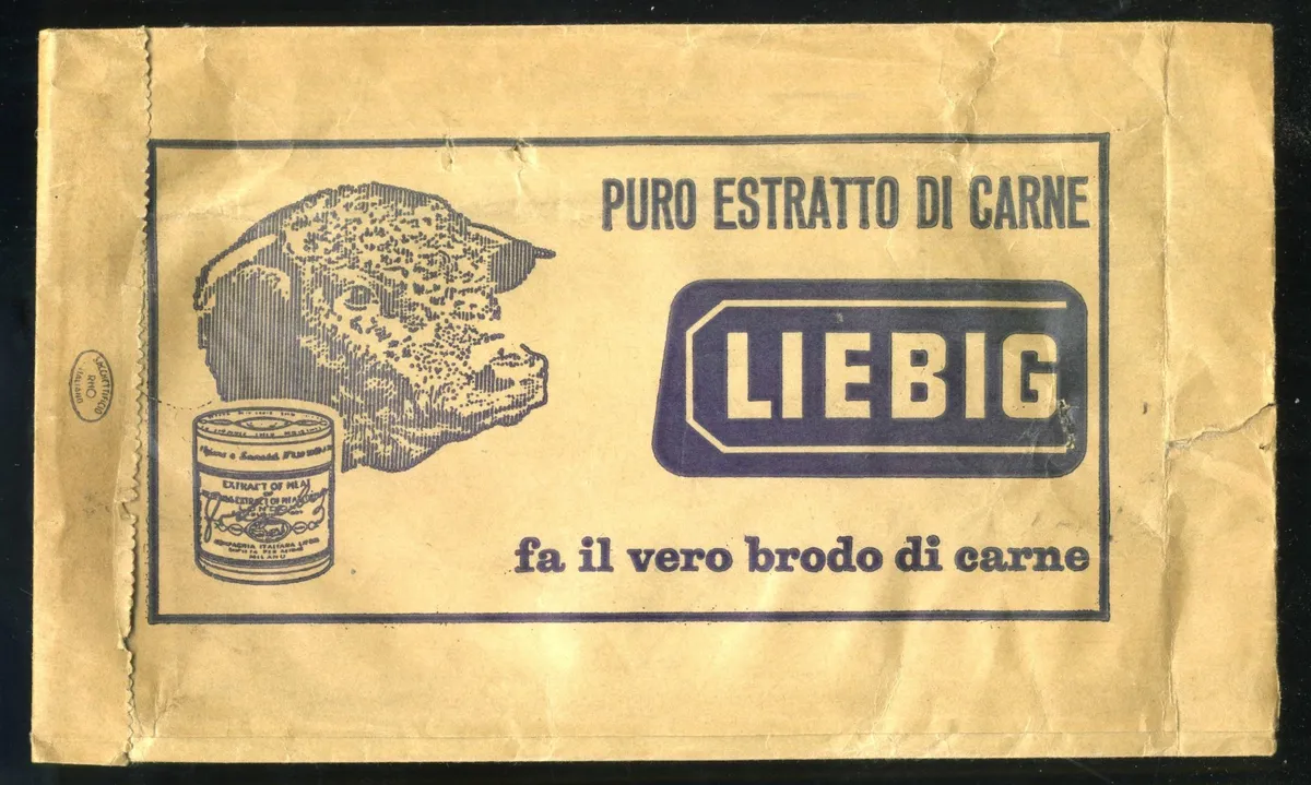 Estratto di carne LIEBIG - Busta Viaggiata anni '60