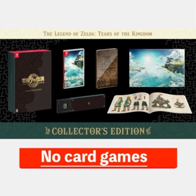 The Legend of Zelda: Tears of the Kingdom Collector's Edition No