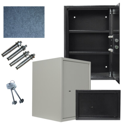Möbeltresor Safe Tresor Geldschrank Wandtresor Wandsafe Schlüssel Wertsachen S