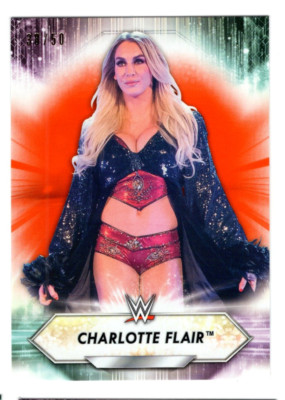シャーロット・フレアー　直筆サインカード　/50 charlotte flair シャーロット・フレアー 直筆サインカード /50 charlotte flair