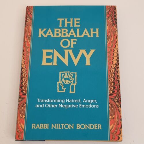 The Kabbalah Of Envy By Rabbi Nilton Bonder Hardcover Book 1997 Judaism Ethics - 第 1/11 張圖片