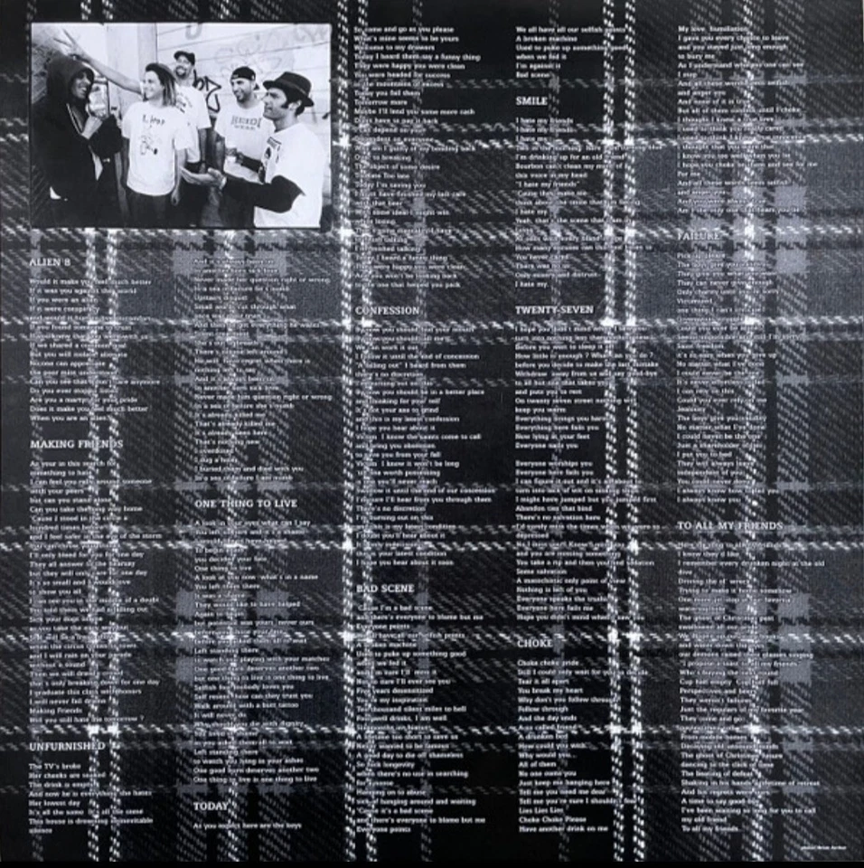 Lagwagon - Double Plaidinum LP Purple w/Orange & White Splatter Vinyl New Sealed - Image 4 of 4