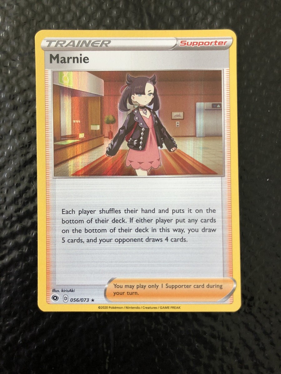 Marnie 056/073 Holo Rare Trainer Card Pokemon Champion's Path | eBay