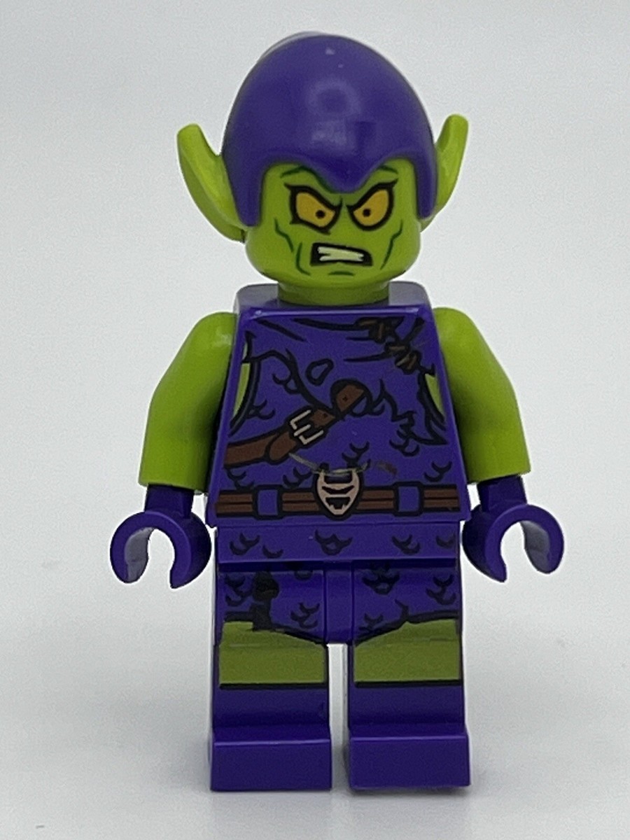 LEGO Green Goblin Minifigure Dark Purple Outfit sh545 Super Heroes