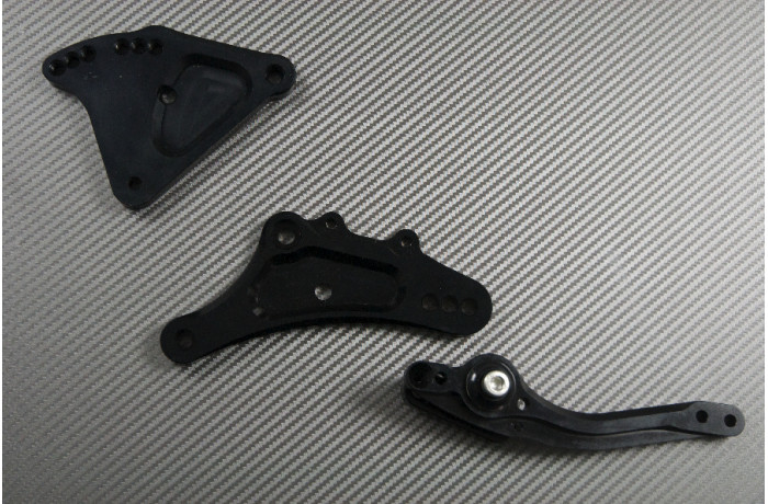 Commandes reculées réglables pour optimiser la BUELL 1190 - 4