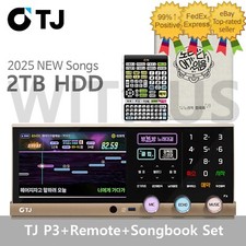TJ Taijin Media P3 Karaoke Machine System 2TB Remote Control Song Book Foreign 