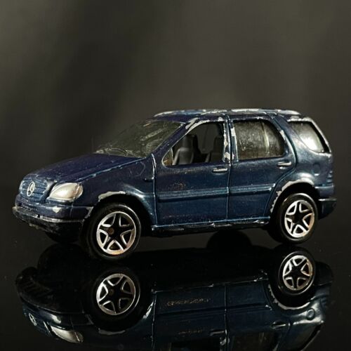 Matchbox 2000 SNOW EXPLORERS Mercedes-Benz ML 430 Blue Diecast 1/62 GOOD SHAPE - Picture 1 of 8