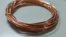 GROUND WIRE SOLID BARE 99.9 COPPER 16 AWG 25' Jewelry Crafts Grounding USA