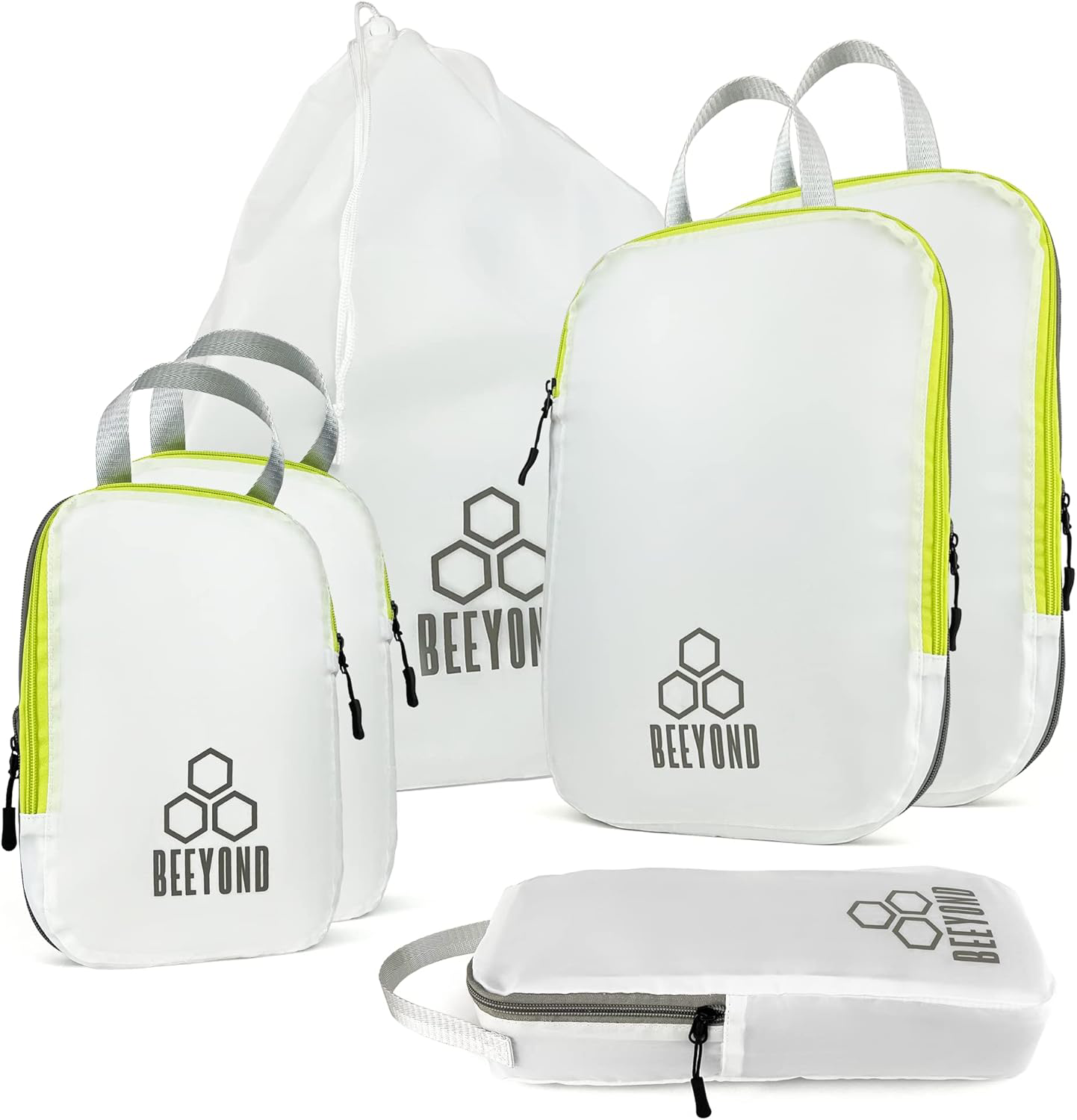 6-Piece Compression Packing Cubes for Efficient Luggage Organization  -image