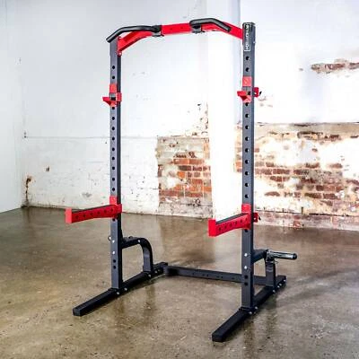 Armortech Half Rack Hr33 100kg Bumper Plates Gym Fitness
