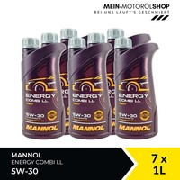 Mannol Energy Combi Ll 5W-30 Vw Bmw LL-04 Mb 229.51 7X1 Liter = 7 Liter