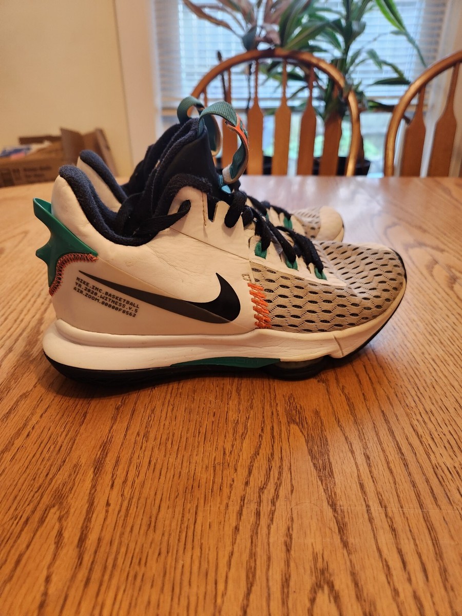 Nike LeBron Witness White Clear Jade 2020 (CQ9380-100) Men’s Size - Main Image