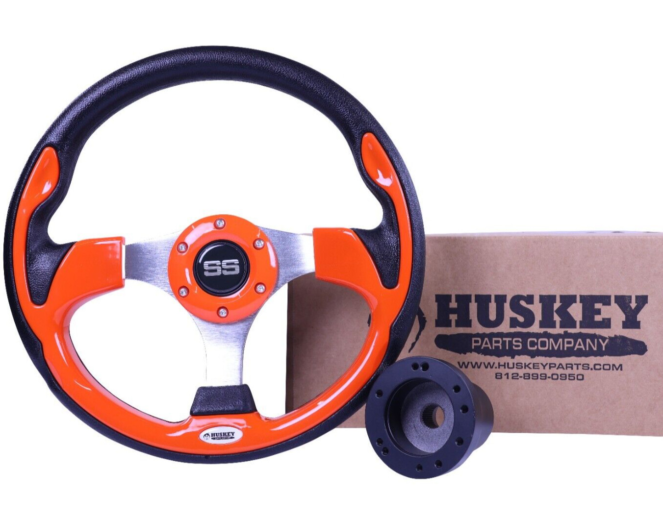 Cart Steering Wheel 12.5" W/ Adapter For Ezgo Medalist/txt/r