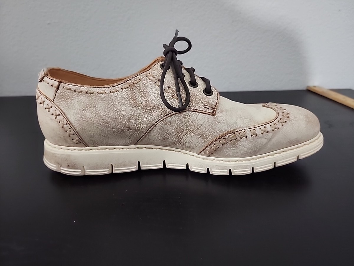 Bed Stu Cayuga CAYUGA Lace Up Wingtip Derby Leather Shoe Mens US 8 NEW Bed Stu Cayuga CAYUGA Wingtip Derby Leather Shoe Mens 9.5  main image 3