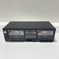 Fisher Dual Cassette Recorder CR-W34H For Parts 