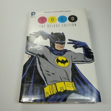 Solo The Deluxe Edition Dc Comics Batman Hardcover Graphic Novel 2013 Solo The Deluxe Edition Dc Comics Batman Hardcover Graphic Novel 2013