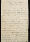 CIVIL WAR ACCOMACK DRUMMOND TOWN VIRGINIA OHIO SOLDIER LETTER 1864