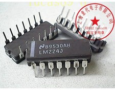 1PCS LM224J Encapsulation:DIP,Low Power Quad Operational Amplifiers @zx