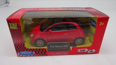 Welly Collection Fiat Nuova 500 rot