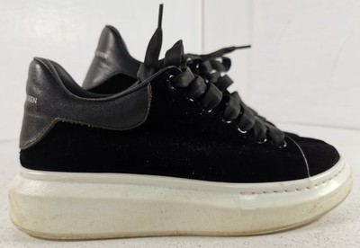 Alexander McQueen Oversized Sneaker schwarz Wildleder UK 6 EU 39 Plateau