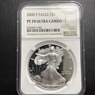 2000 American Silver Eagle $1 PF-70