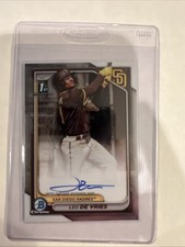 2024 Bowman Chrome 1st Bowman Leo De Vries Auto