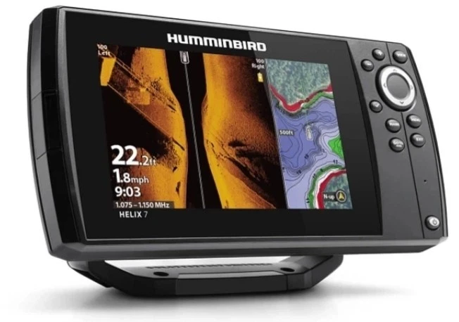 Humminbird Helix7 Chirp Mega SI GPS - Gray (411620-1) - Image 2 of 4