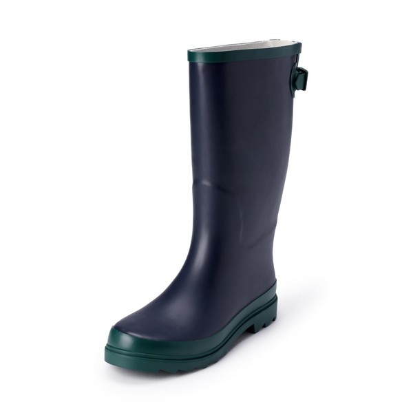 Regenstiefel Damen 38.5 Eu, Wasserdicht, Marineblau, Amazon Essentials-image