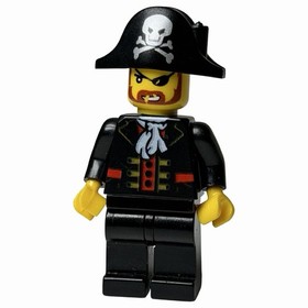 LEGO Pirates Captain Minifigure - pi138a - Set 9349
