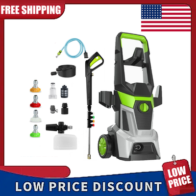 #ad Electric Power Washer 4800 PSI Max 4.0 GPM Pressure Washer with 23FT Hosenozzle $102.99