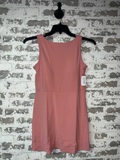 NWT! OLD NAVY StudioSmooth Athletic Dress Dried Rose Color Size Petite Medium