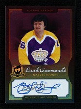 2013-14 Upper Deck The Cup Enshrinements 28/60 Marcel Dionne #CE-MD Auto HOF 0c3