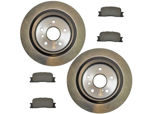 For 2004-2006 Lexus ES330 Brake Pad and Rotor Kit Rear 99665NSWG 2005 ...